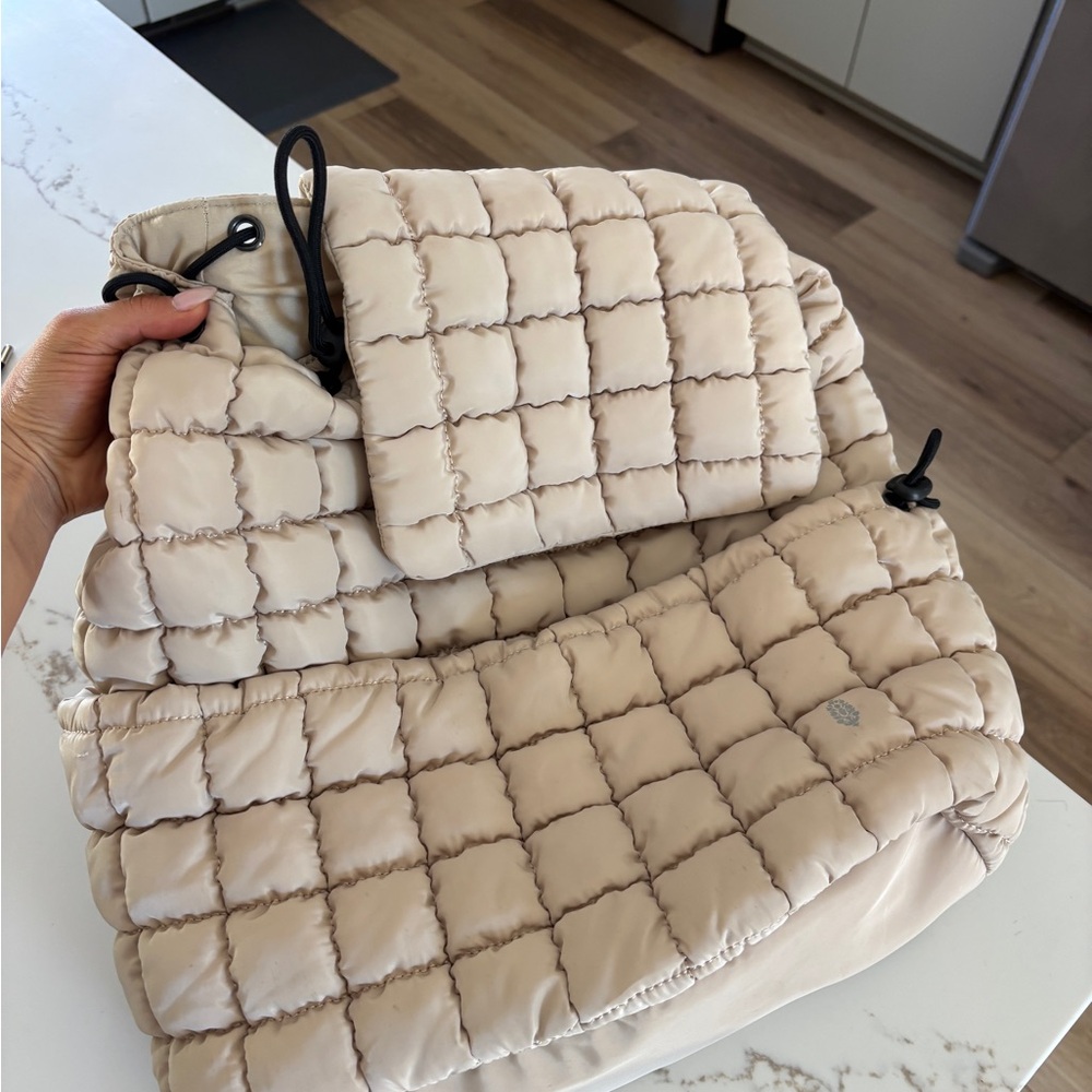 FP Quilted Puffer Shoulder Bag